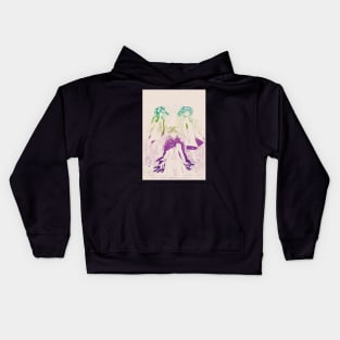 Sleepless Triplets Kids Hoodie